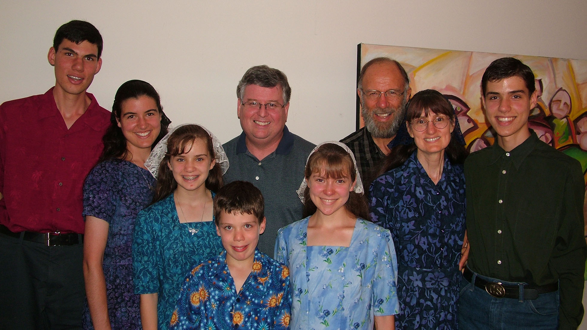 Steve Wilkins with the Seppi Family